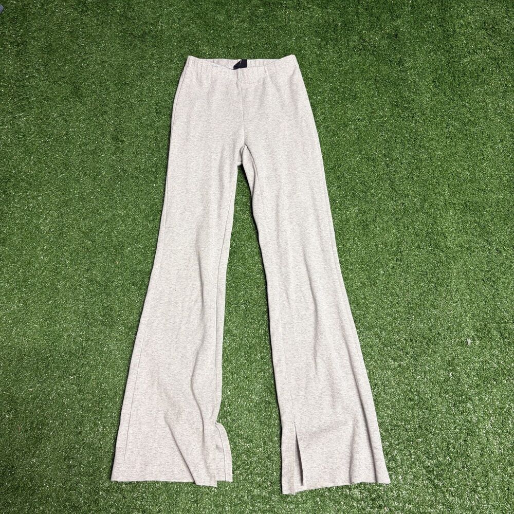 PacSun Flare Pants Women’s XS Gray Stretch High Waist Casual Y2K Style